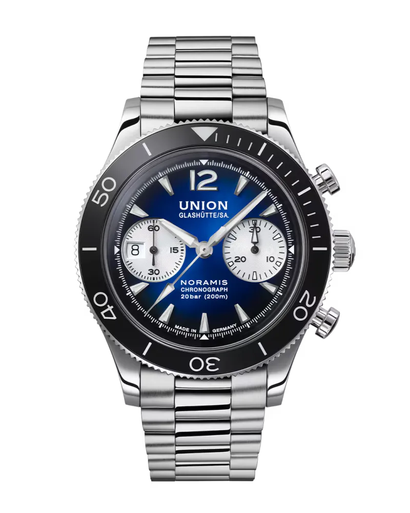 Union Glashütte NORAMIS CHRONOGRAPH SPORT Herrenuhr D012.927.11.047.00 Blau