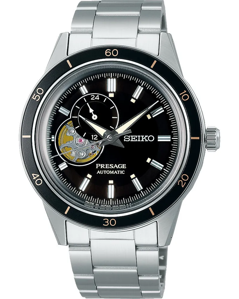 Seiko Herrenuhr Presage Automatik SSA425J1 Schwarz