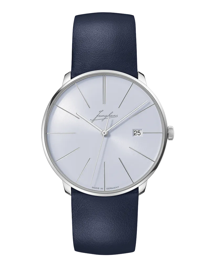 Junghans Meister fein Automatic Signatur Herrenuhr 027/4359.00 Weiß
