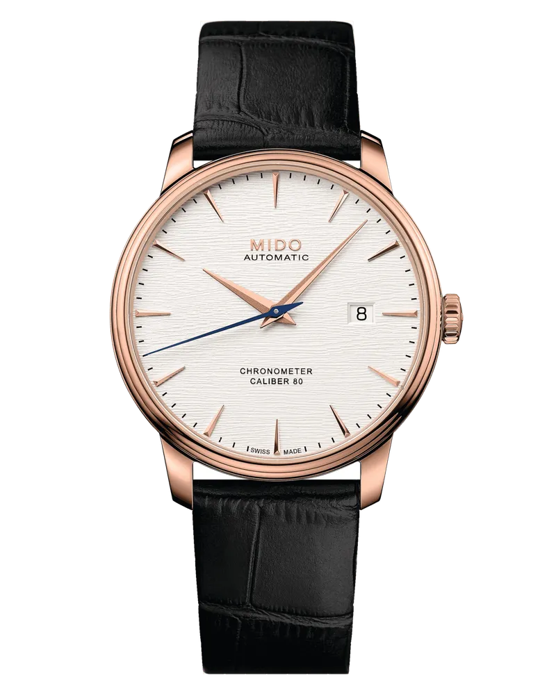 Mido Chronometer Herrenuhr M027.408.36.031.00 Creme