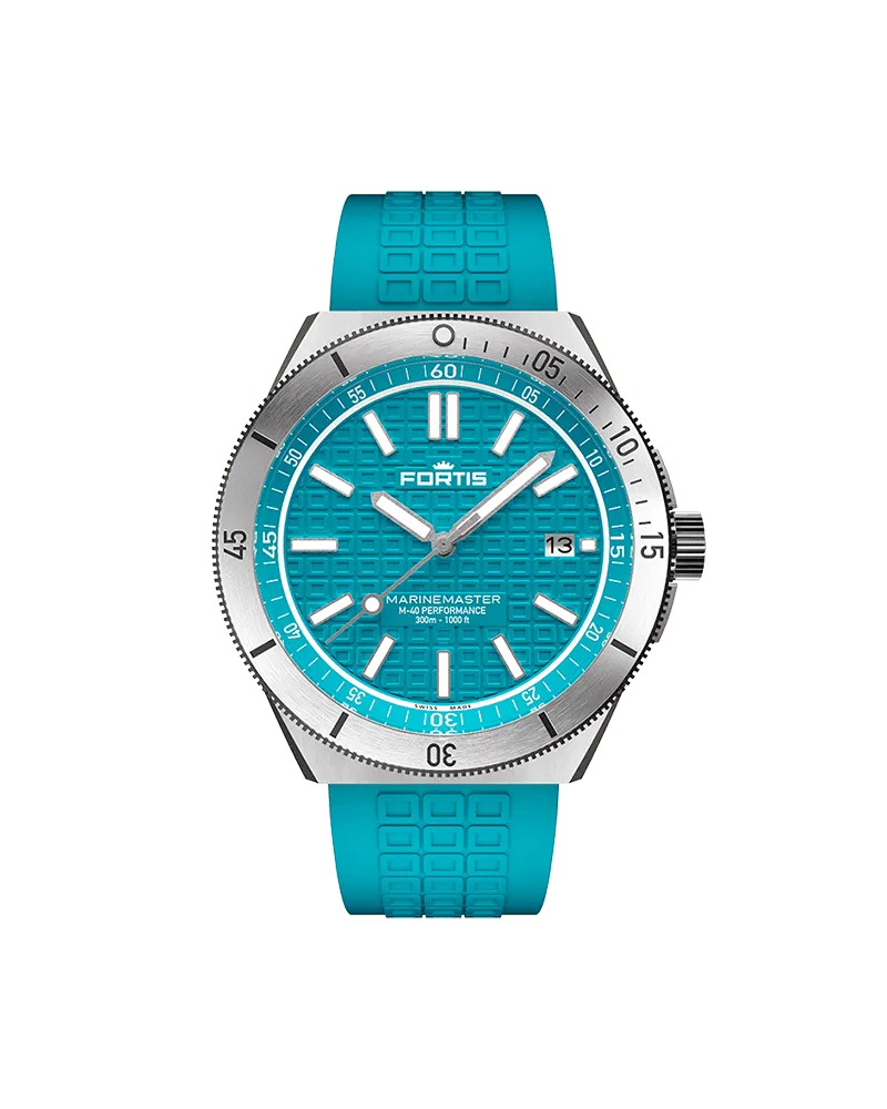 FORTIS Marinemaster M-40 Serenity Blue Herrenuhr F8120003 Blau