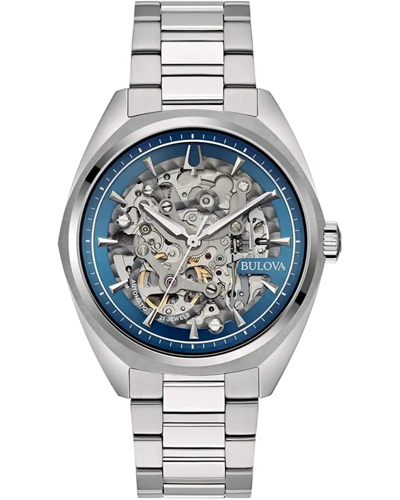 BULOVA Old Classic 96A292 Herrenuhr Blau