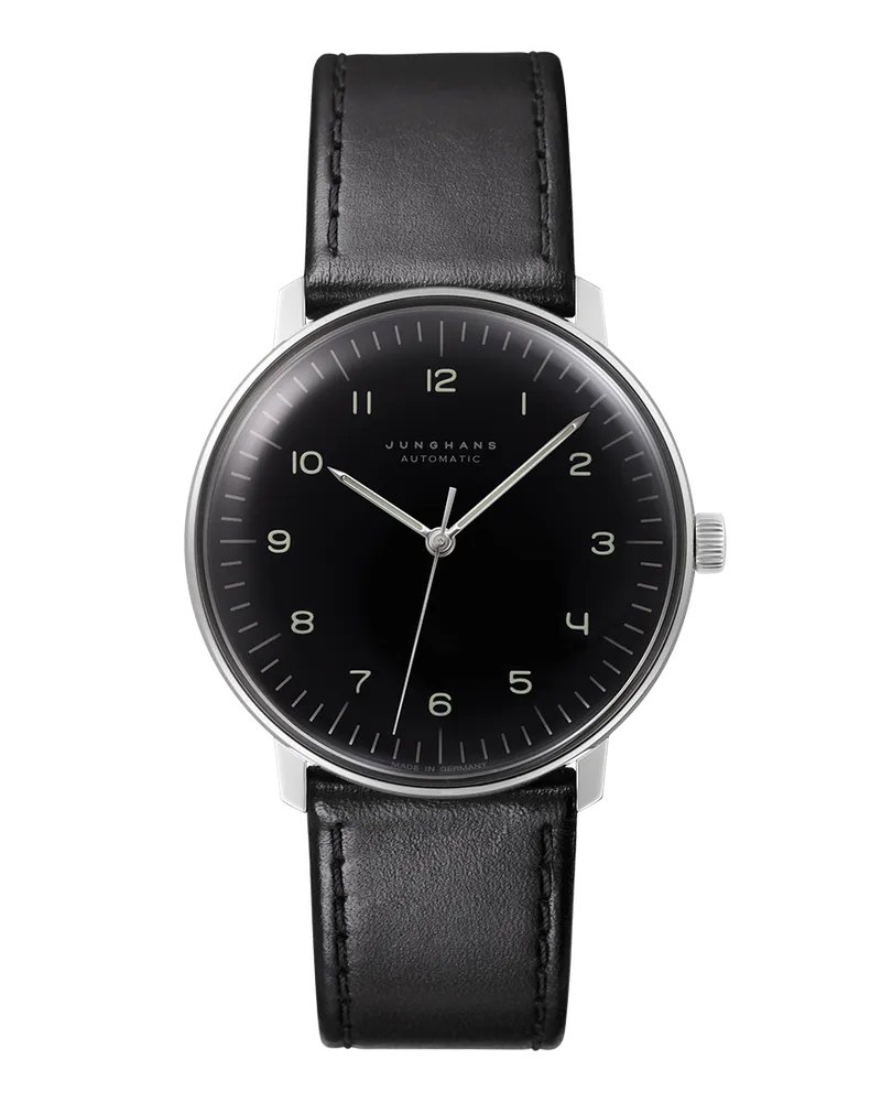 Junghans max bill Automatic Saphirglas Herrenuhr 027/3400.02 Schwarz