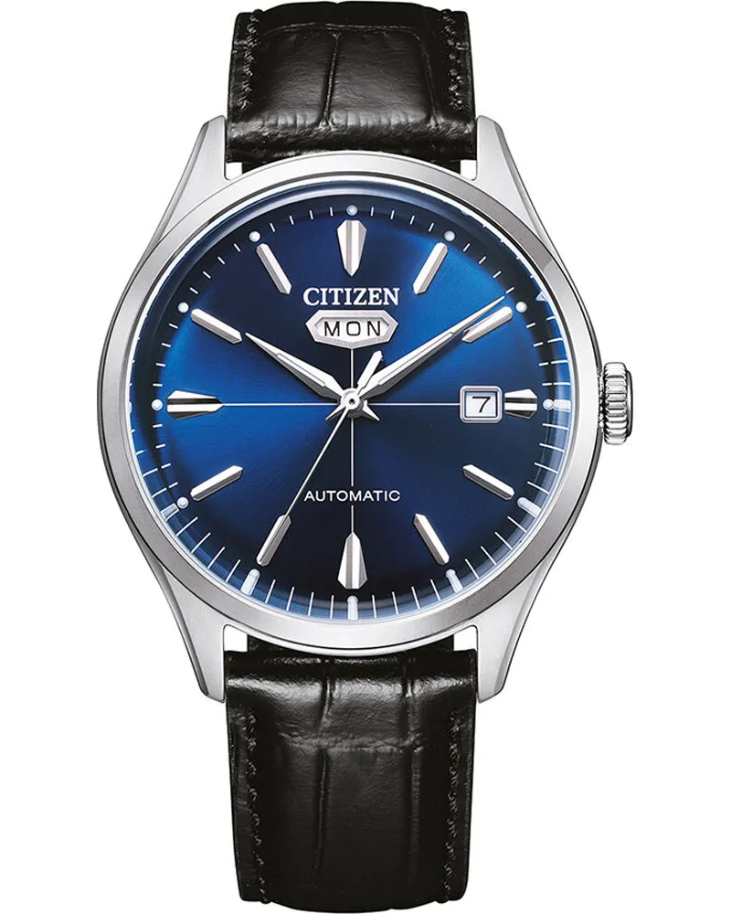 Citizen Herrenuhr Automatik NH8390-20LE Blau