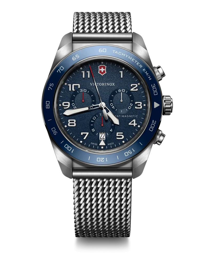 Victorinox SWISS ARMY CHRONO Herrenuhr 242049 Blau
