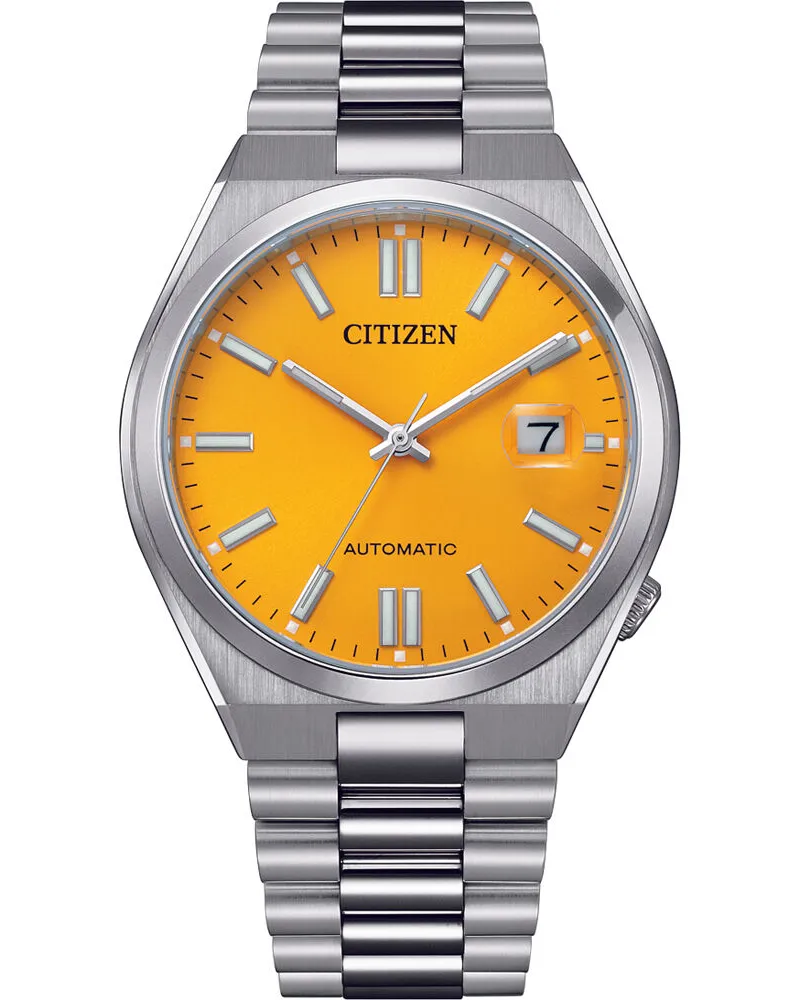 Citizen Herrenuhr Automatik Kollektion NJ0150-81Z Gelb