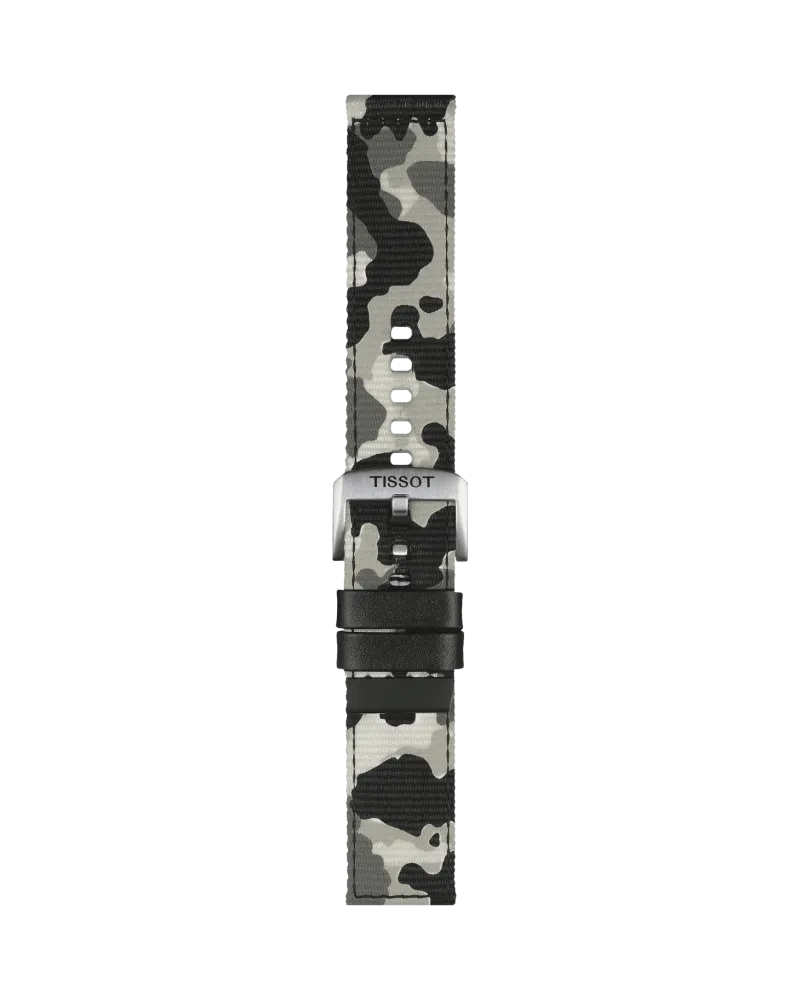Tissot Ersatzarmband Textil camouflage 