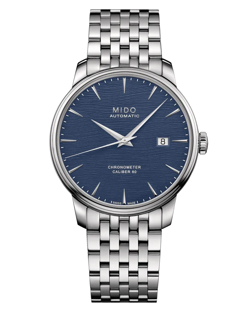 Mido Chronometer Herrenuhr M027.408.11.041.00 Blau
