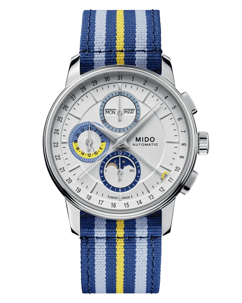 Mido Baroncelli Chronograph Moonphase M027.625 