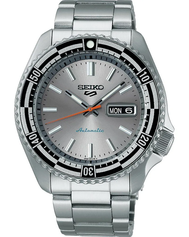 Seiko 5 Sports Herrenuhr SRPK09K1 Silber