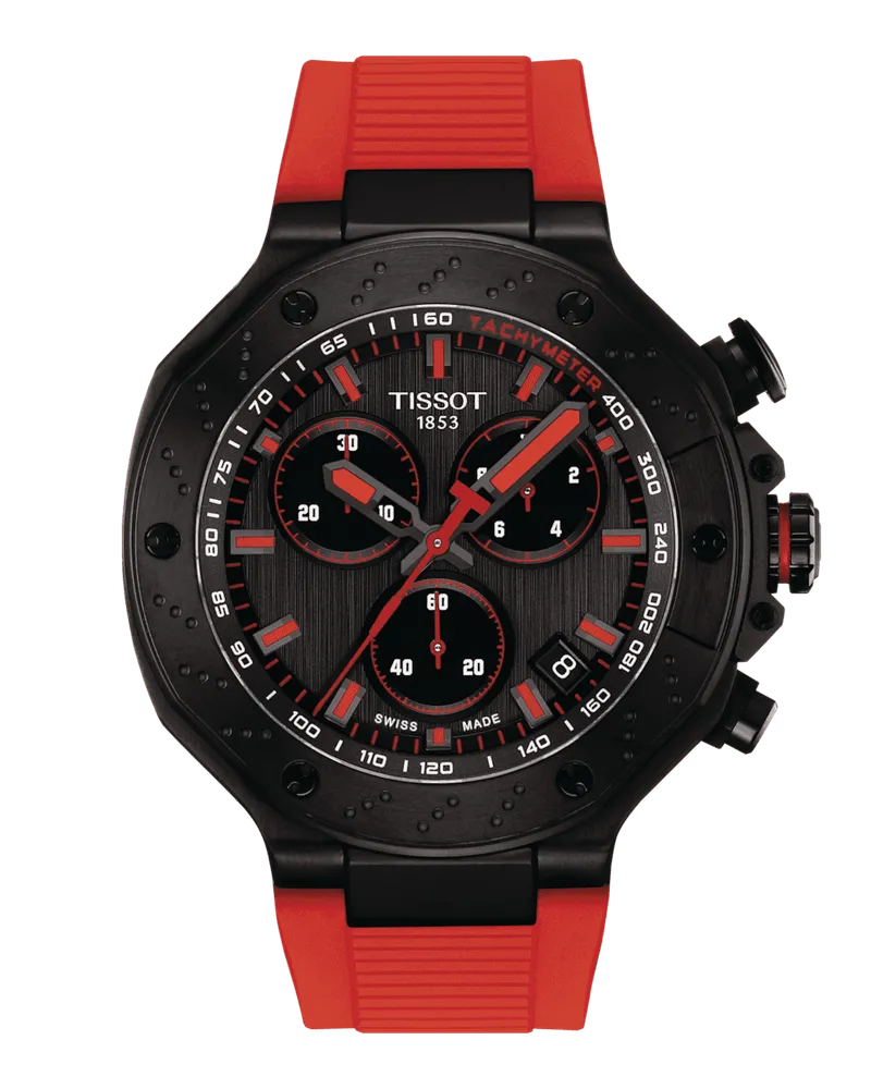 Tissot T-Race Quarz Chronograph Herrenuhr T141.417.37.061.01 Schwarz