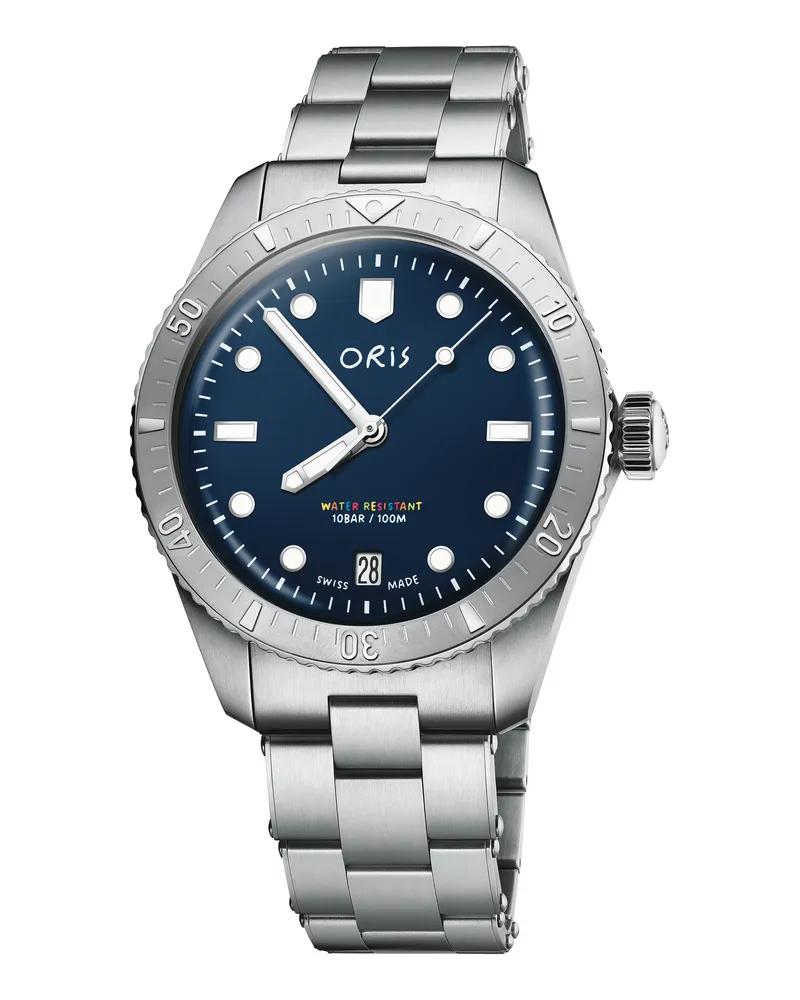 ORIS Herrenuhr Divers Sixty-Five 01 733 7771 4085-Set Blau