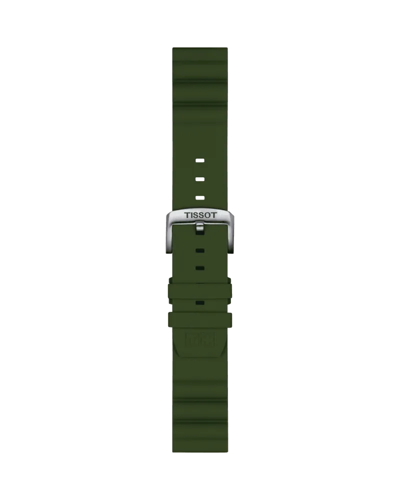 Tissot Ersatzarmband Silikon grün 