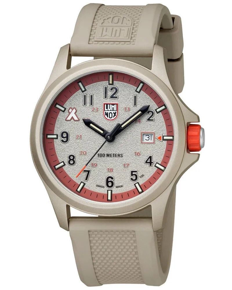 Luminox Bear Grylls Survival Land,  Outdoor Abenteuer Uhr, Beige Herrenuhr XB.3717 Beige