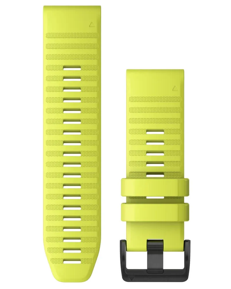 Garmin Ersatzarmband QuickFit®(Schnellwechsel-System) Silikonband Amp Yellow 26 mm, 010-12864-04 
