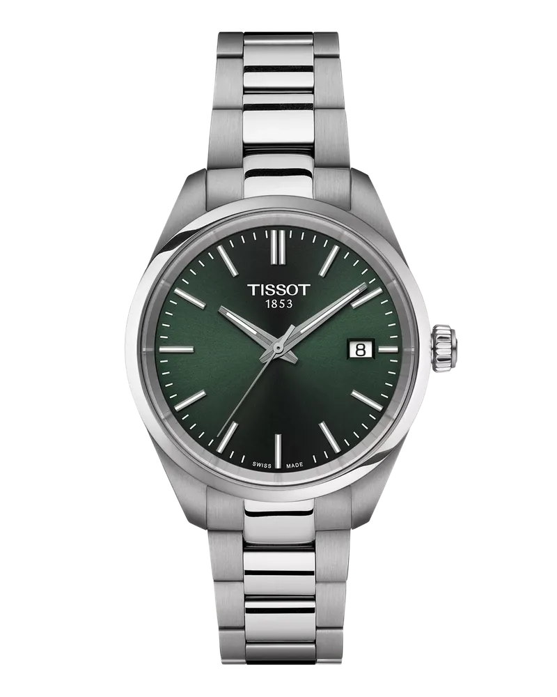 Tissot PR 100 Quarz Damenuhr T150.210.11.091.00 Grün