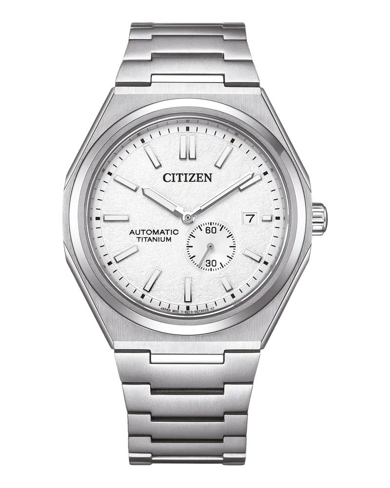 Citizen Automatik Titanium  Herrenuhr NJ0180-80A Silber