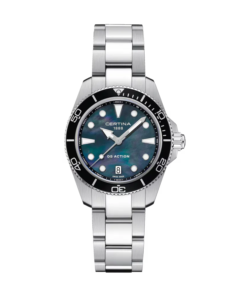 Certina DS Action 34.5mm Damenuhr C048.210.11.121.00 Perlmutt
