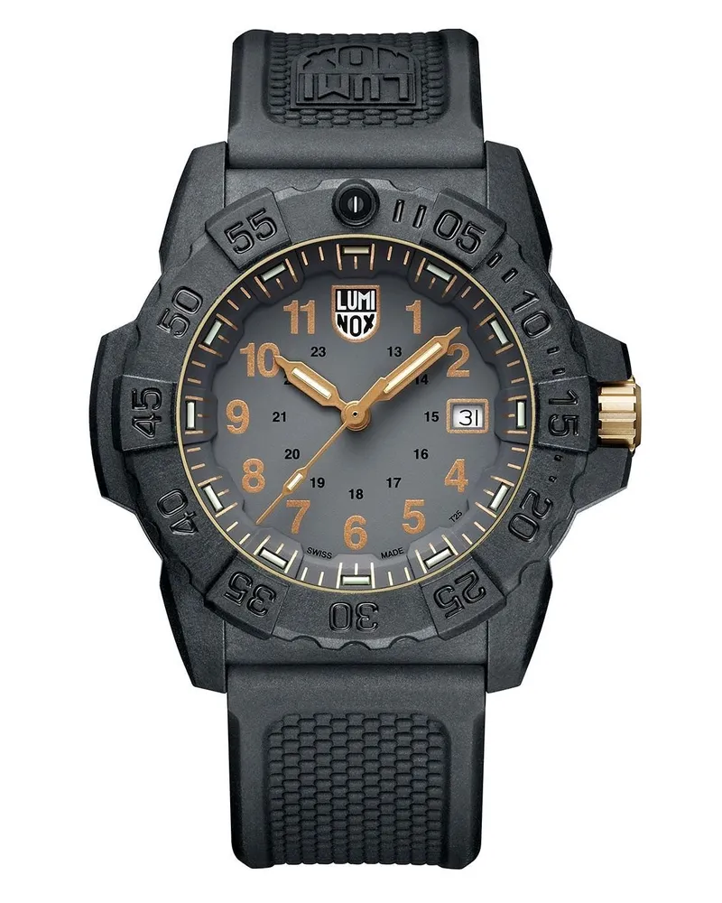 Luminox Navy Seal 3500 Series Herrenuhr Grau