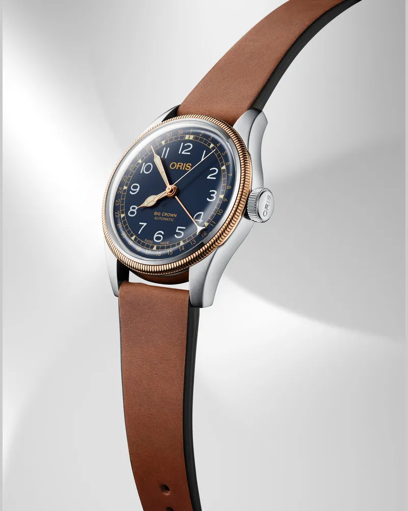 ORIS Big Crown Pointer Date 40mm Automatik Blau Herrenuhr 01 754 7741 4365-07 5 20 58 Blau