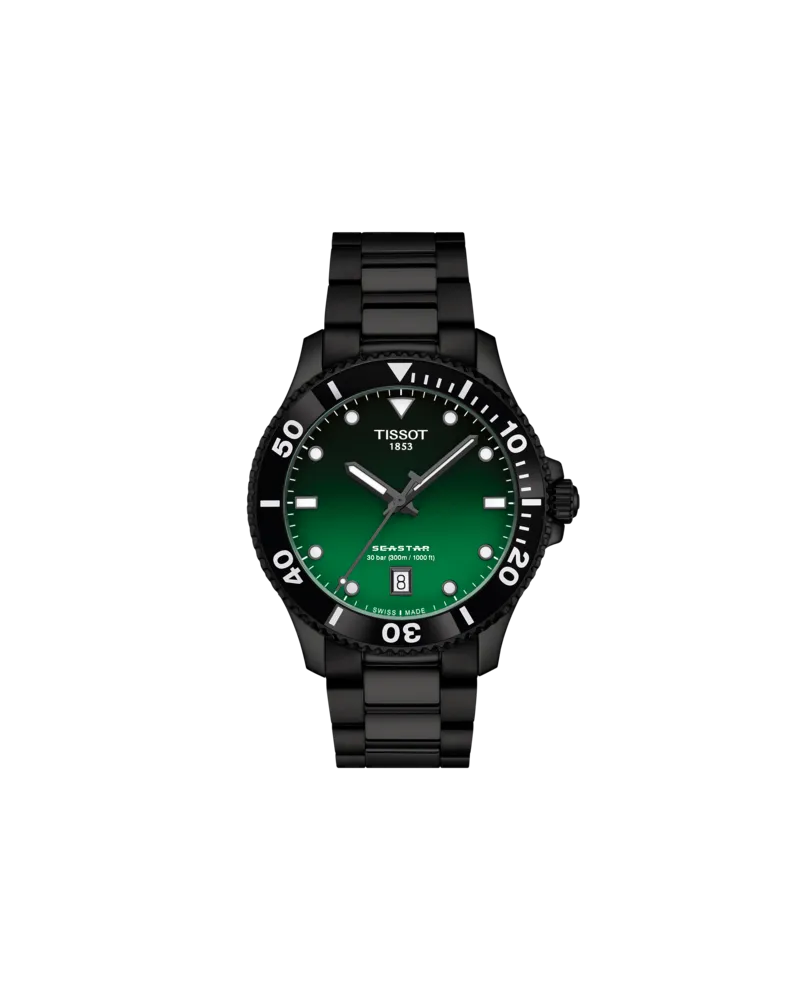 Tissot Seastar 1000 Quarz Herrenuhr T120.410.33.091.00 Schwarzgrün