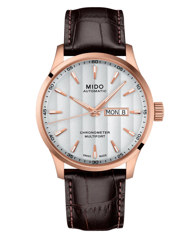 Mido Chronometer Herrenuhr M038.431.36.031.00 Silber