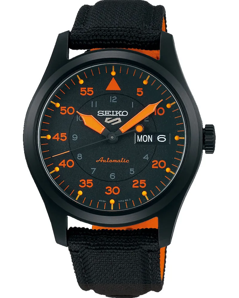 Seiko Herrenuhr Seiko 5 Sports SRPH33K1 Schwarz