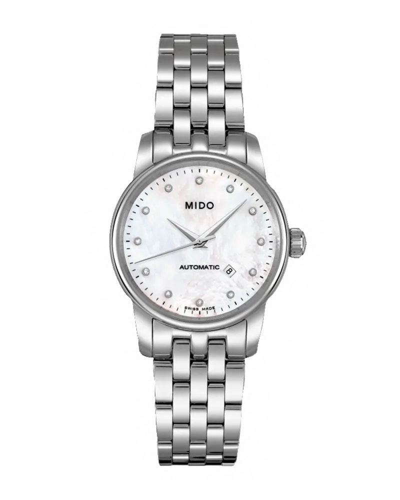 Mido Baroncelli II Damenuhr M76004691 Perlmutt