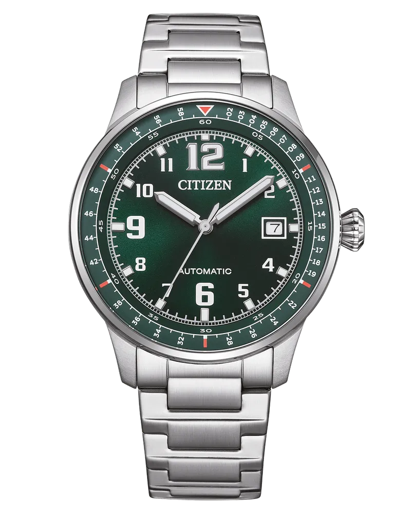 Citizen Urban Military Automatik Herrenuhr NJ0190-51X Grün