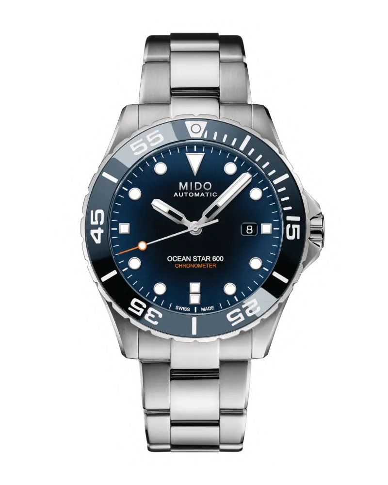 Mido Captain Ocean Star 600 Chronometer M026.608.11.041.01 Blau