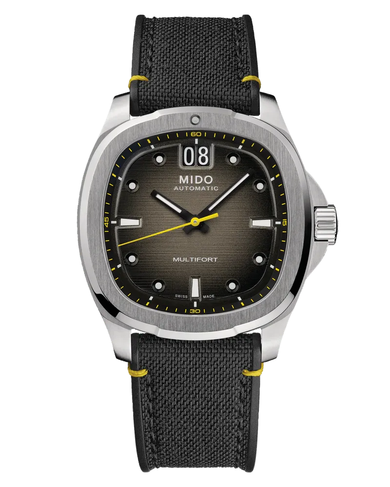 Mido Multifort TV Big Date Herrenuhr M049.526.17.081.01 Schwarzbraun