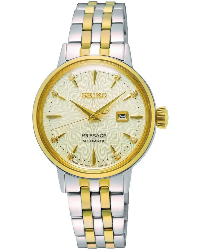 Seiko White Lady SRE010J1 Damenuhr Beigecreme