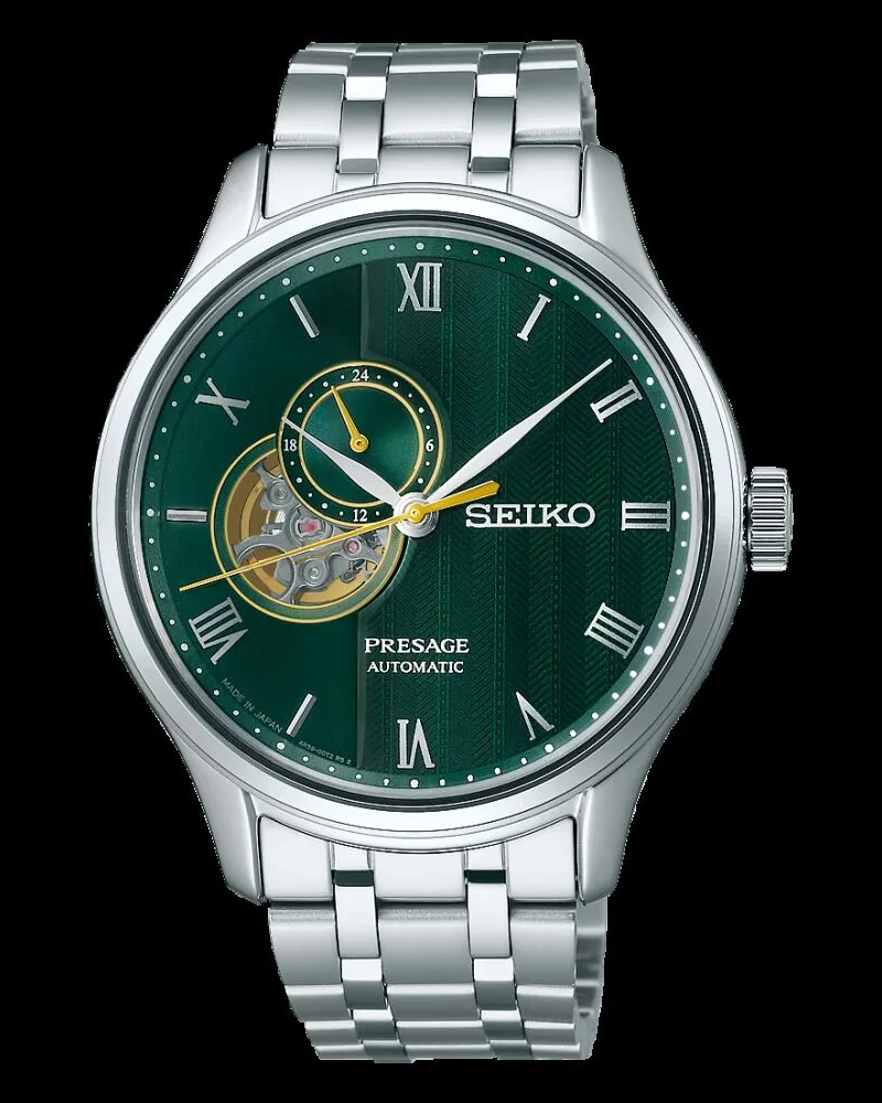 Seiko Presage Japanese Garden Automatik Herrenuhr SSA463J1 Grün