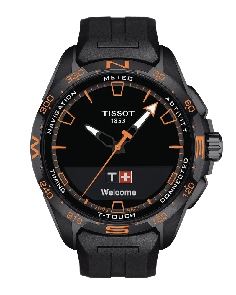 Tissot T-TOUCH CONNECT SOLAR Herrenuhr T121.420.47.051.04 Schwarz