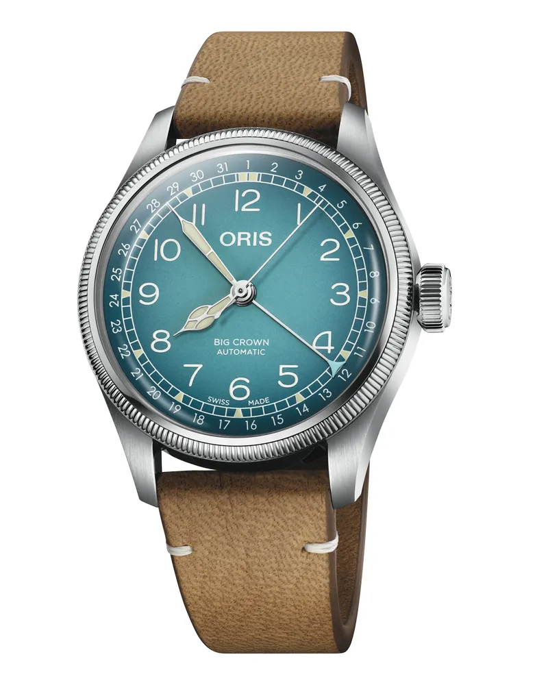 ORIS Herrenuhr Big Crown 01 754 7779 4065-Set Blau