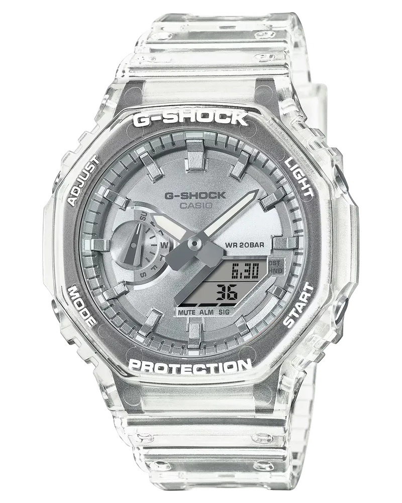 Casio Classic Herrenuhr GA-2100BM-7A8ER Blau