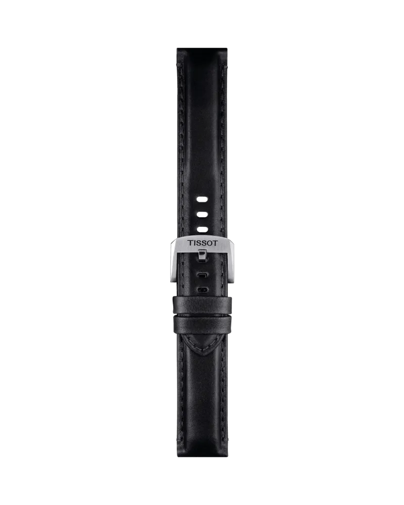 Tissot Ersatzarmband Leder schwarz 