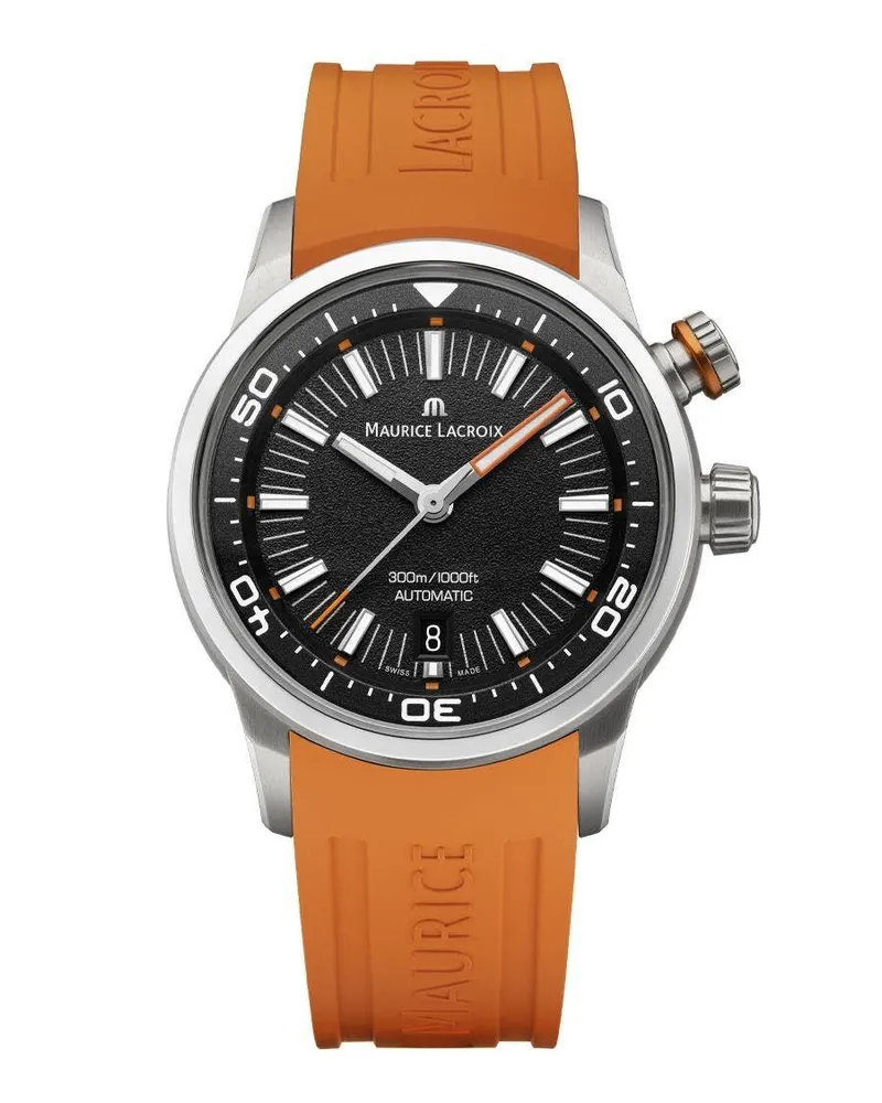 Maurice Lacroix Pontos S Diver Herrenuhr PT6248-SS00L-330-J Schwarz