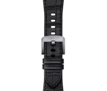 Ersatzarmband Leder schwarz 12 mm für PRX Modelle mit 40 mm Durchmesser