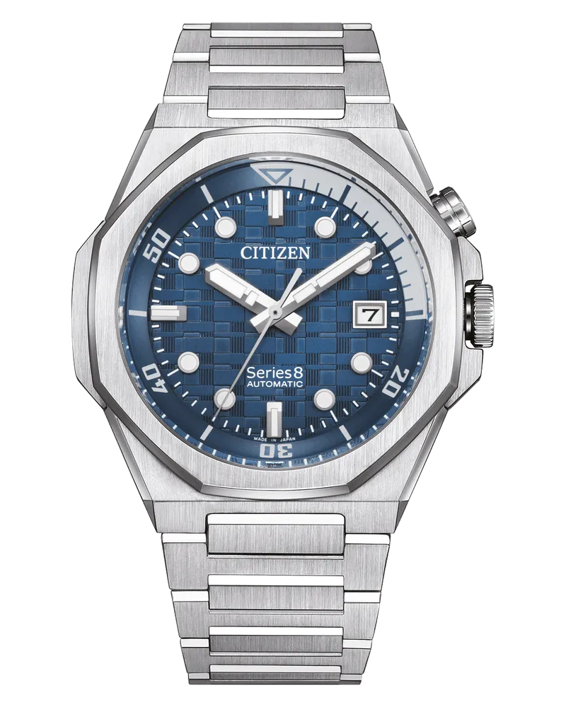 Citizen Series 8 Automatik Herrenuhr NB6060-58L Blau