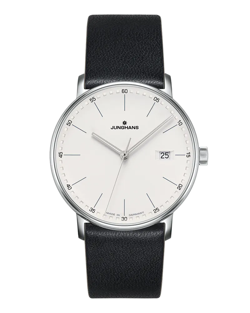 Junghans FORM Quarz 041/4884.00 Herrenuhr Weiß