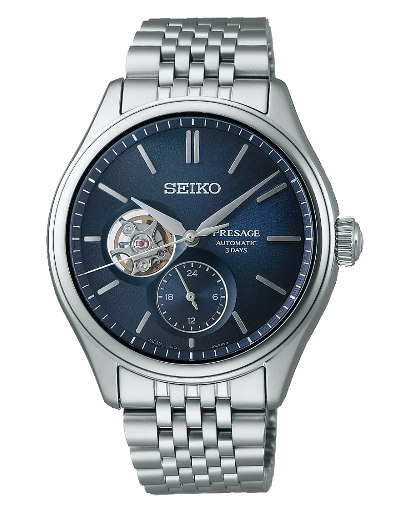 Seiko Presage Classic Series Aiiro Uhr Herrenuhr SPB527J1 Blau