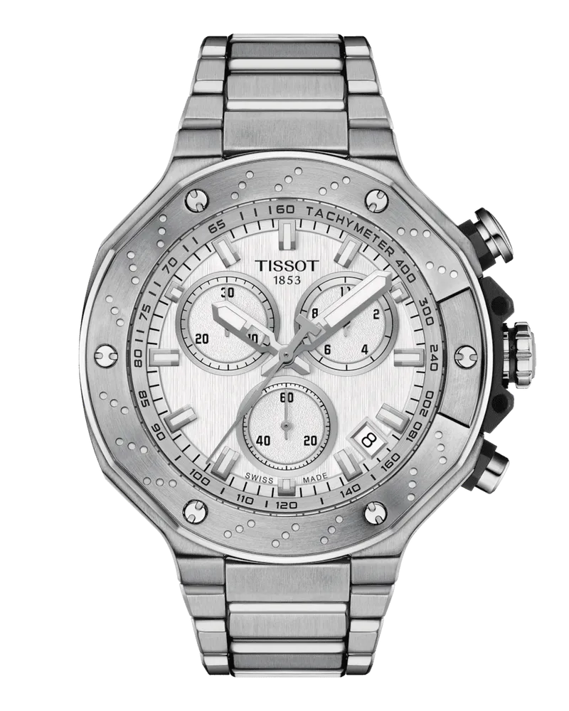 Tissot T-Race Chronograph Herrenuhr T141.417.11.031.00 Silber