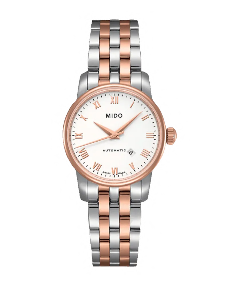 Mido Baroncelli II Damenuhr M76009N61 Weiß