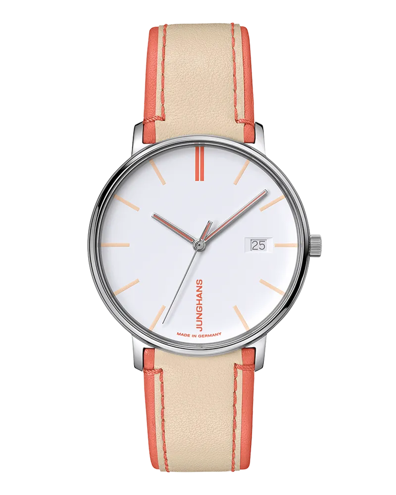 Junghans FORM Damen Damenuhr 47/4458.00 Weiß