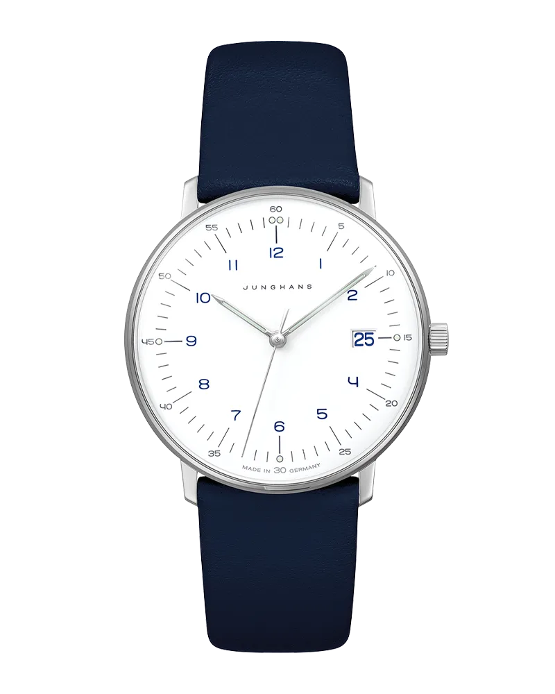 Junghans max bill Damen Damenuhr 47/4556.02 Weiß