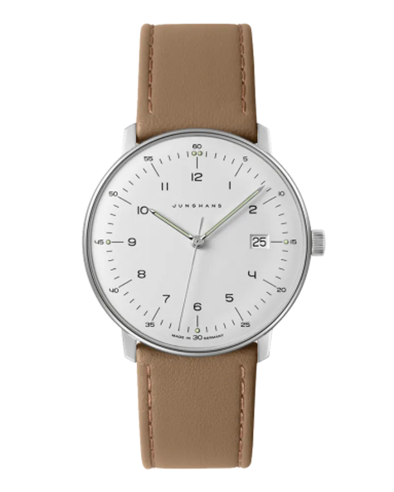 Junghans max bill Quarz Saphirglas Herrenuhr 04 