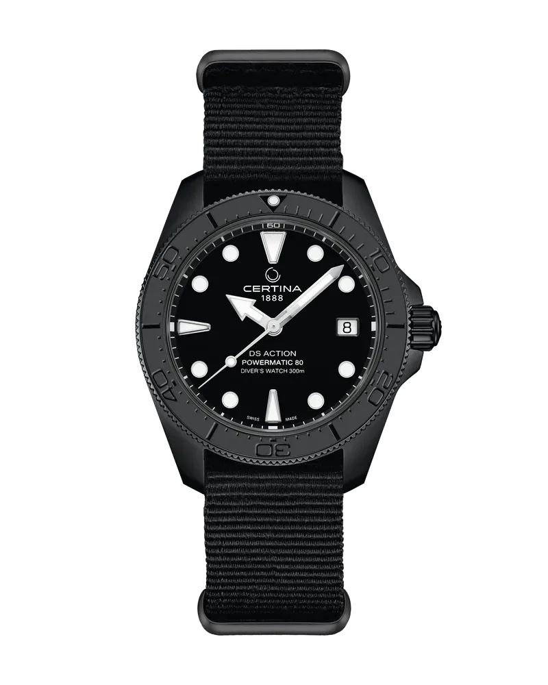 Certina DS Action Diver 38mm Powermatic 80 Herrenuhr C048.807.38.051.00 