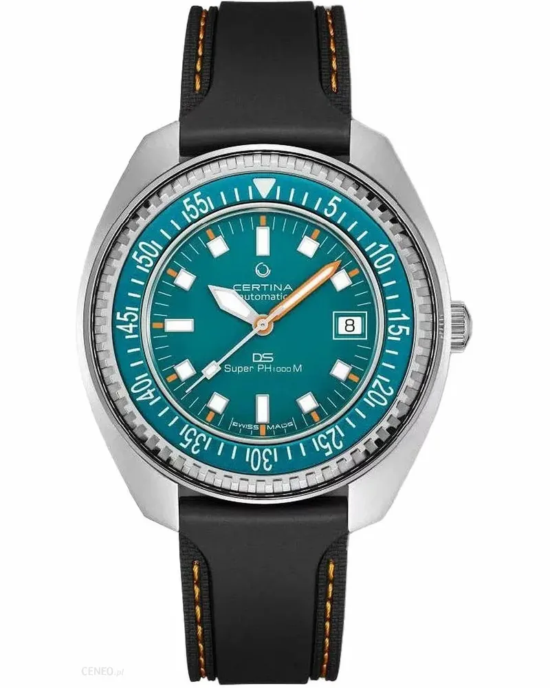 Certina DS Super PH1000M STC Special Edition Herrenuhr C024.907.17.041.10 Türkis