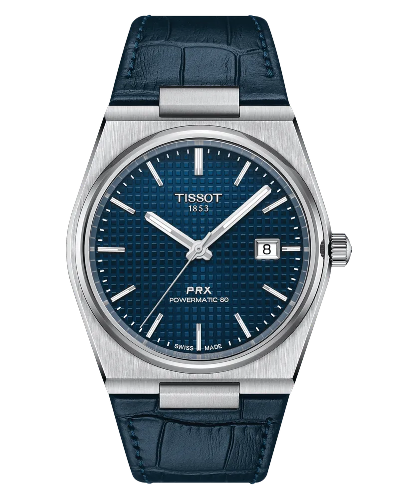 Tissot Herrenuhr PRX Powermatic 80, T137.407.16.041.00 Blau